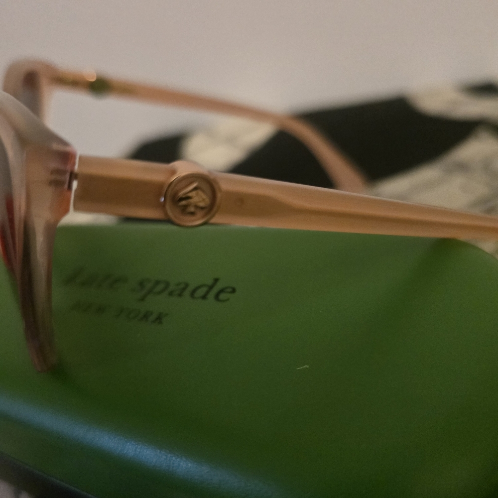 Kate Spade Blush Pink Cat-Eye Sunglasses - Picture 4 of 8